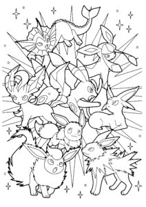 coloriage pokémon à imprimer gratuit