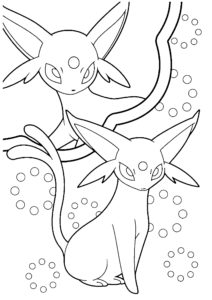pokemon a colorier
