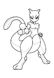 mewtwo pokemon legendaire