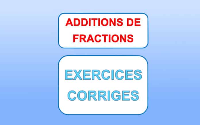 addition de fractions