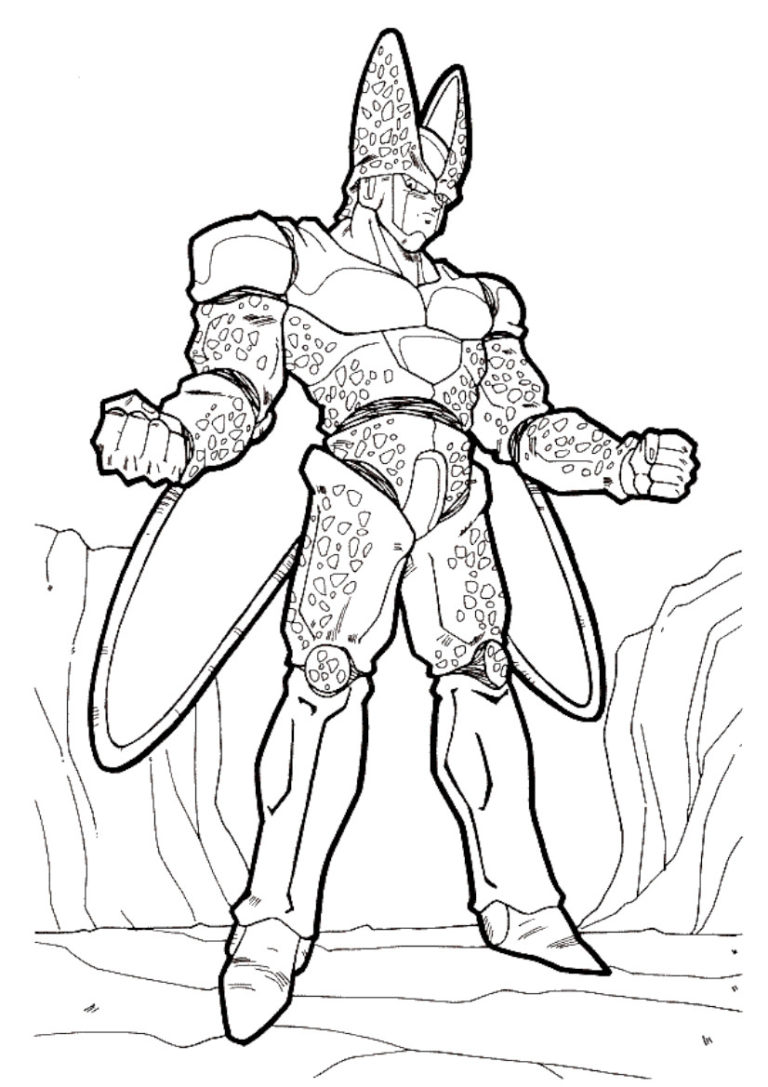 Coloriage Dragon Ball Z  20 images à imprimer gratuitement