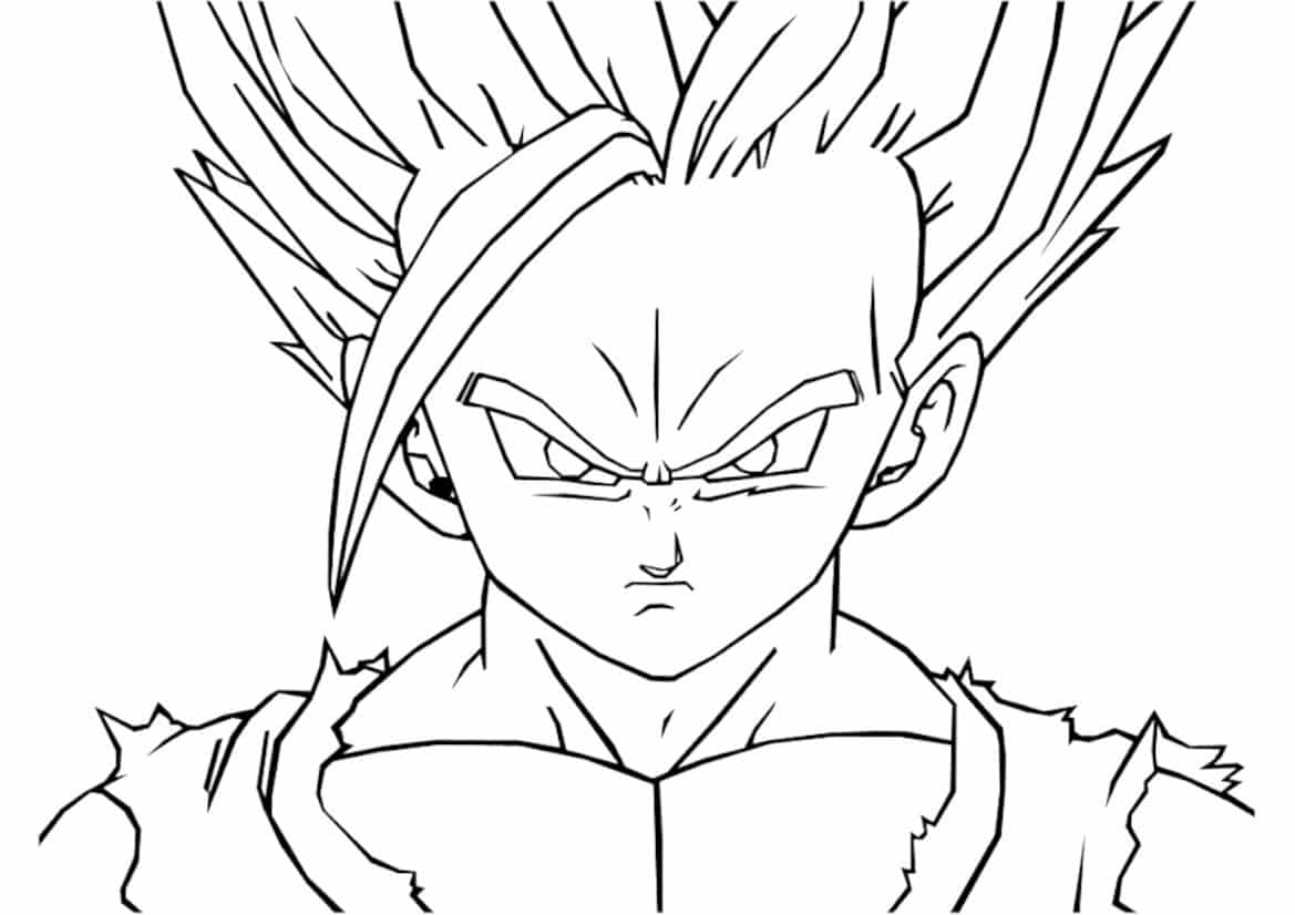 Pan Dragon Ball Coloriage - AZ Coloriage