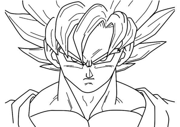 coloriage dragon ball z