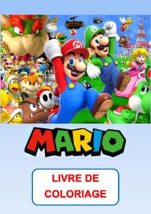 coloriage mario