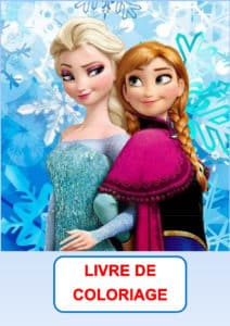 coloriages gratuits reine des neiges