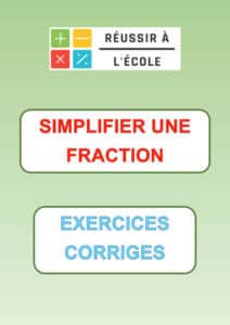 simplifier une fraction