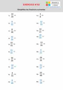 simplifier une fraction