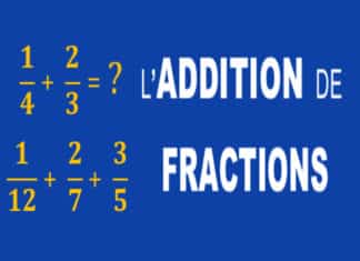 addition de fractions