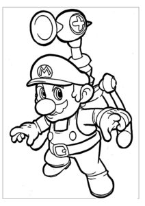 coloriage mario odyssey