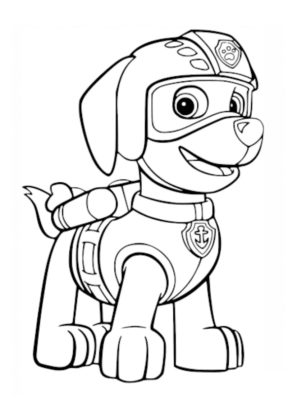 coloriage paw patrol