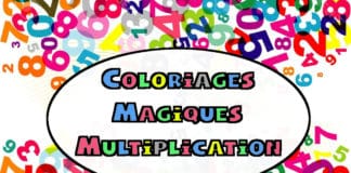 COLORIAGES MAGIQUES MULTIPLICATION