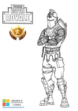 coloriage fortnite