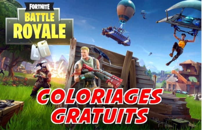 coloriage fortnite