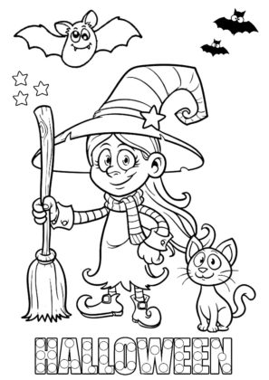 coloriage halloween