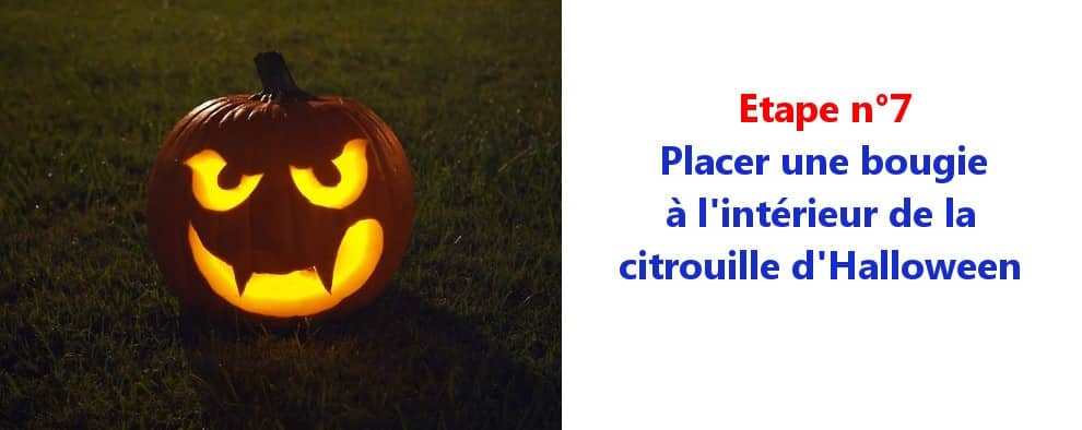 citrouille halloween qui fait peur