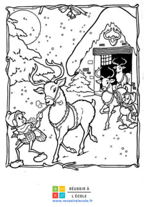 coloriage de noel