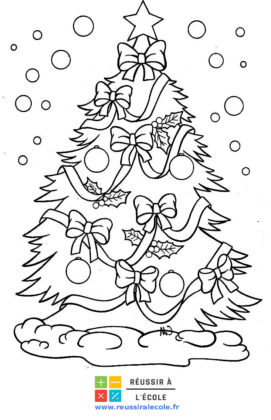 dessin de noel à imprimer