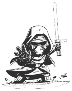 coloriage star wars sith
