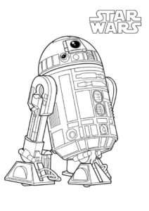 coloriage star wars à imprimer