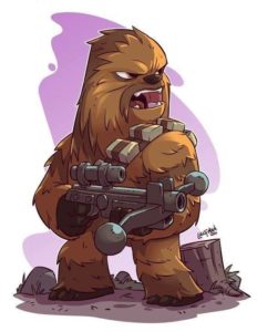 coloriage star wars à imprimer