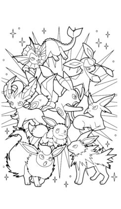 pokemon coloriage