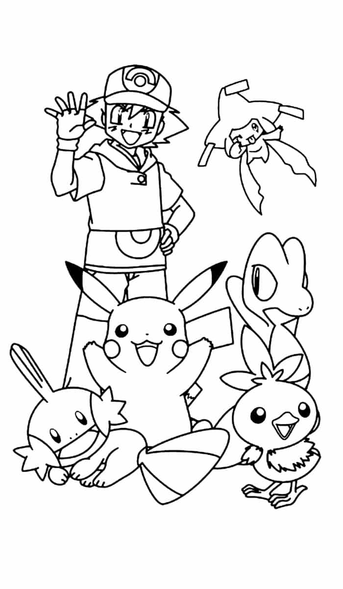 Coloriage Pokemon Gratuit 20 Images à Imprimer En 1 Clic