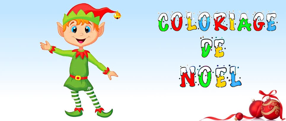 coloriage de Noel gratuit