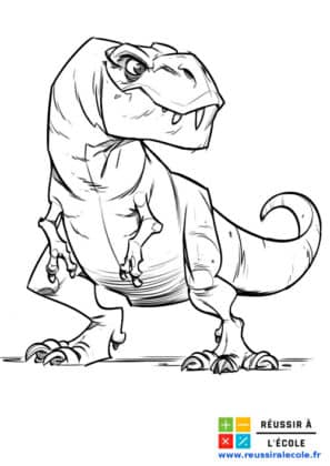 Coloriage Dinosaure