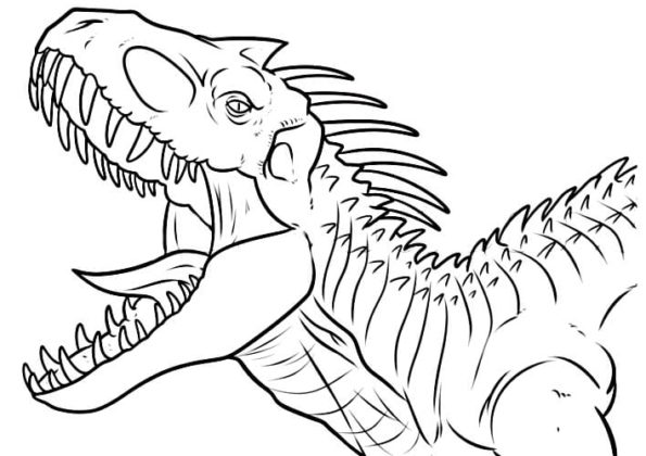 dessin dinosaure