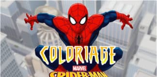 coloriage spiderman