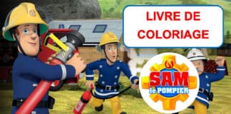 coloriage sam le pompier
