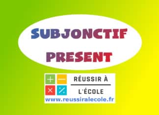 subjonctif présent