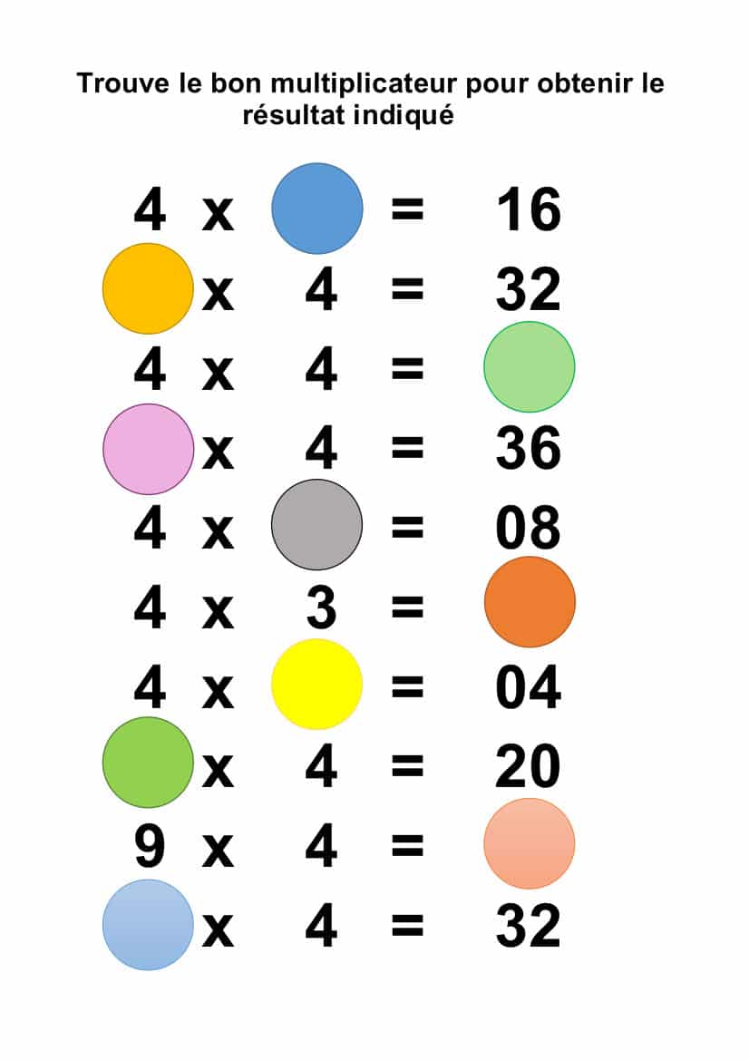 Comptines pour enfants - La Table de 4 (apprendre les tables de