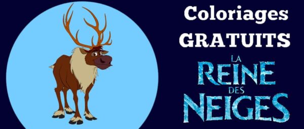 Coloriage Reine des Neiges | 20 dessins à imprimer en 1 clic