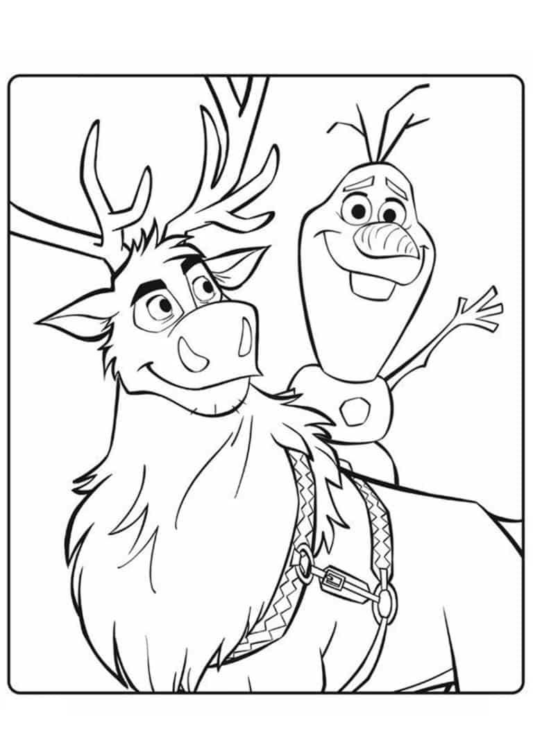 Coloriage Reine des Neiges  20 dessins à imprimer en 1 clic