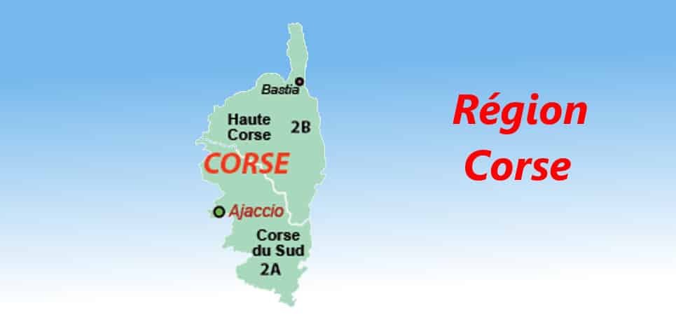 region française la Corse