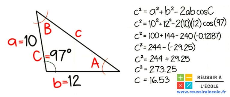 Perimetre triangle | Les 3 méthodes de calcul à connaitre
