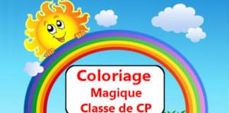 coloriage magique CP