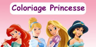 coloriage princesse