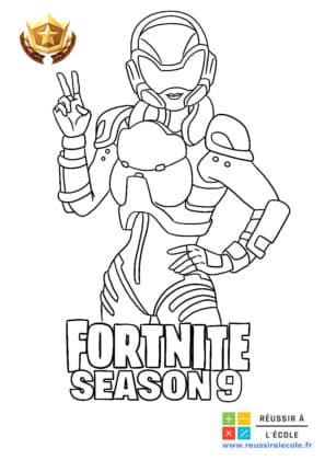 dessin fortnite à imprimer