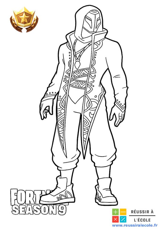 Coloriage Fortnite : 20 Dessins et 1 Livre à imprimer (PDF)