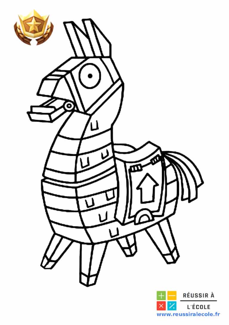 Coloriage Fortnite 20 superbes images à colorier gratuitement