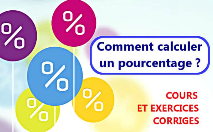 comment calculer un pourcentage