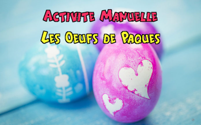 activité manuelle paques