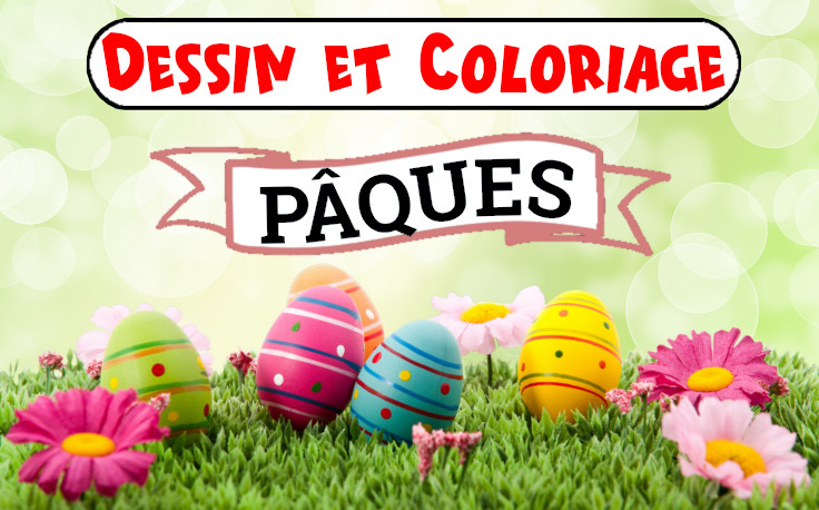 coloriage paques