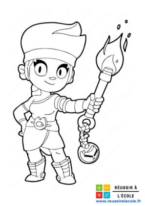 coloriage brawl stars