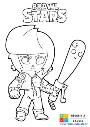 coloriage brawlstar