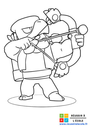 coloriage brawlstar