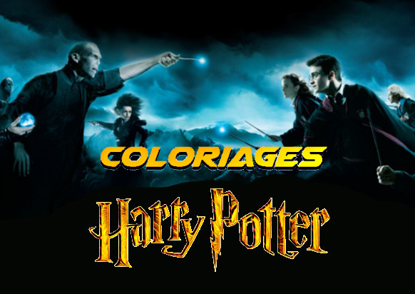 Coloriages Harry Potter - Sans Dépasser