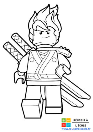 coloriage ninjago